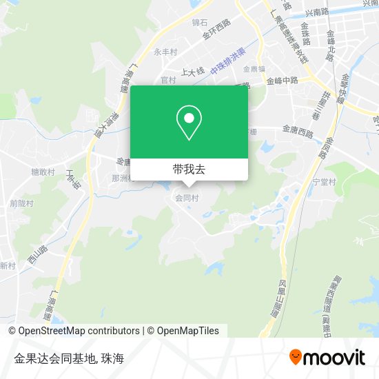 金果达会同基地地图