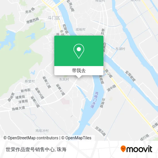 世荣作品壹号销售中心地图