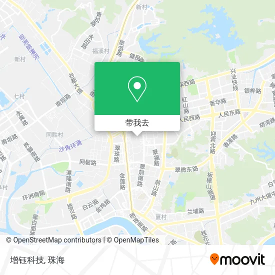 增钰科技地图