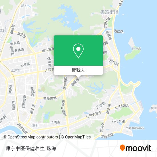 康宁中医保健养生地图