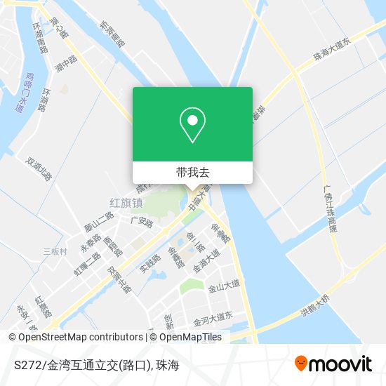 S272/金湾互通立交(路口)地图