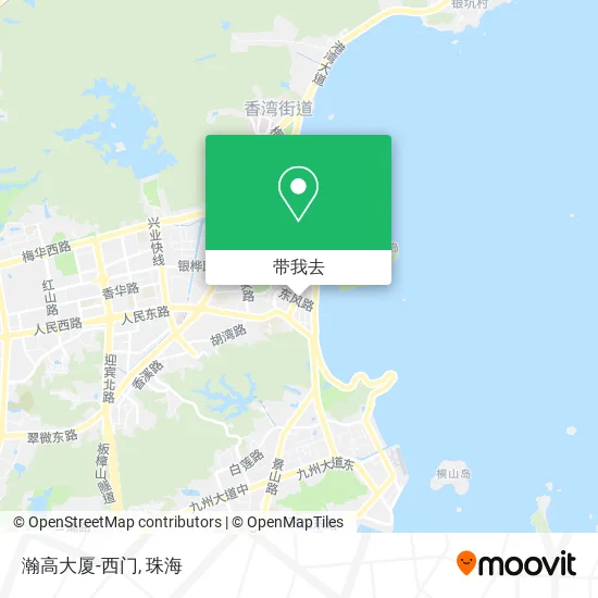 瀚高大厦-西门地图