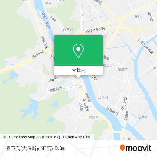 屈臣氏(大信新都汇店)地图