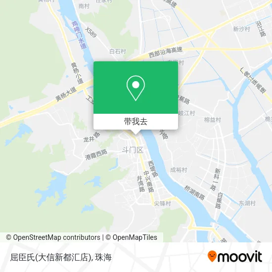 屈臣氏(大信新都汇店)地图