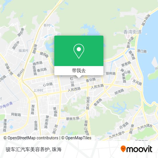 骏车汇汽车美容养护地图
