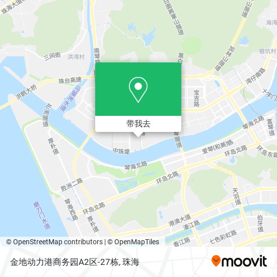 金地动力港商务园A2区-27栋地图