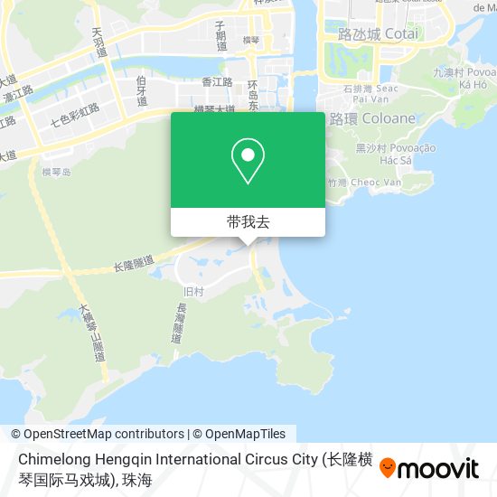 Chimelong Hengqin International Circus City (长隆横琴国际马戏城)地图