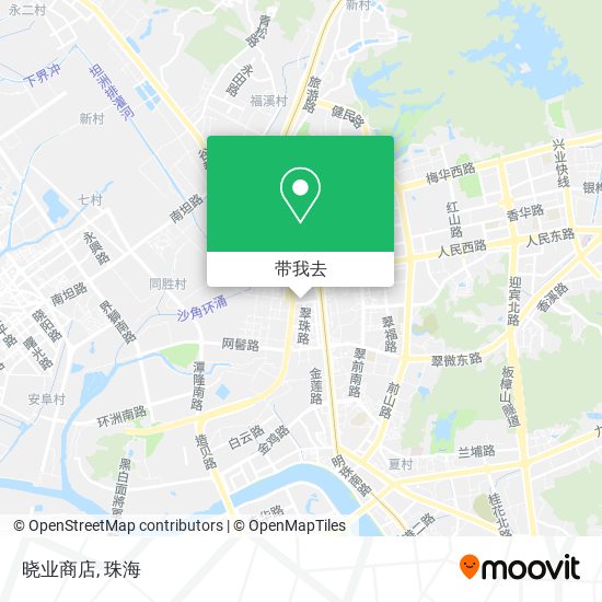 晓业商店地图