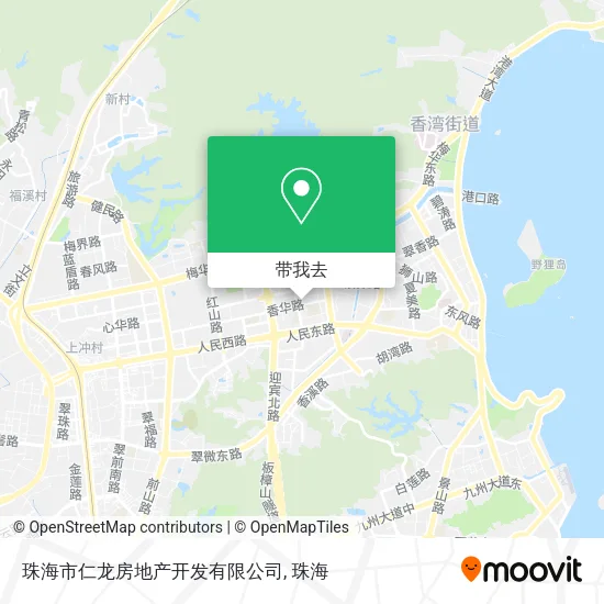 珠海市仁龙房地产开发有限公司地图