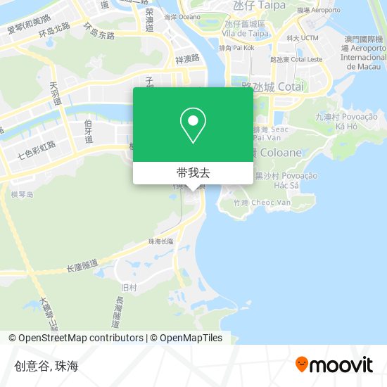创意谷地图