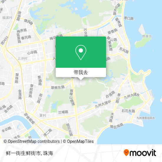 鲜一街生鲜街市地图