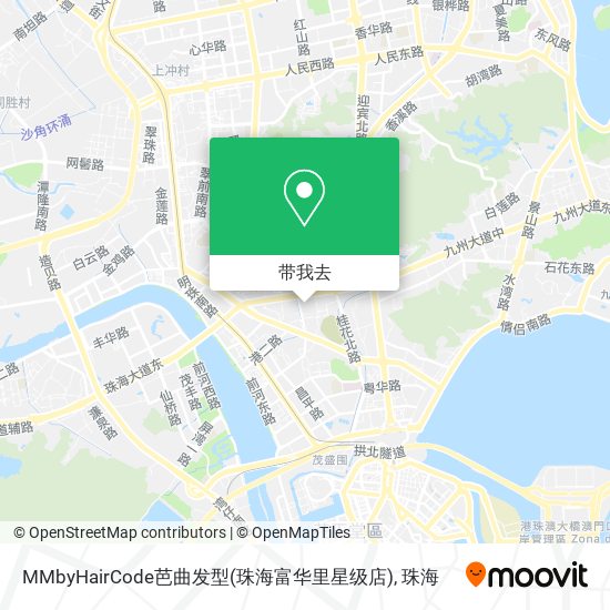 MMbyHairCode芭曲发型(珠海富华里星级店)地图