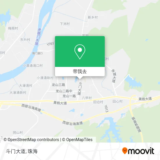 斗门大道地图