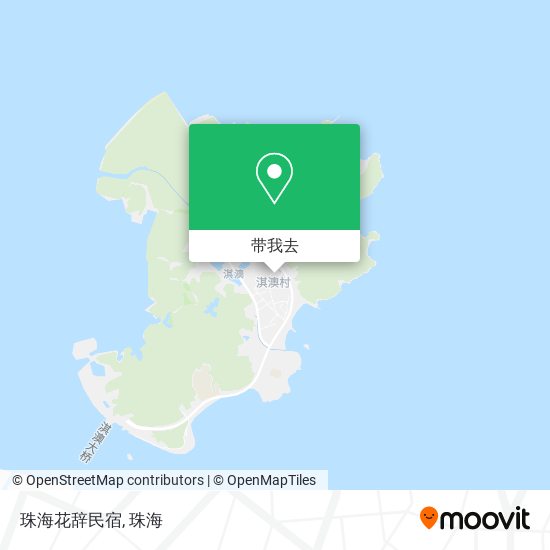 珠海花辞民宿地图