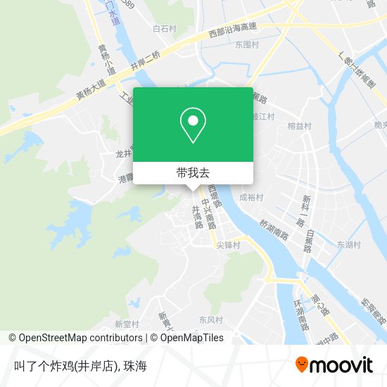叫了个炸鸡(井岸店)地图