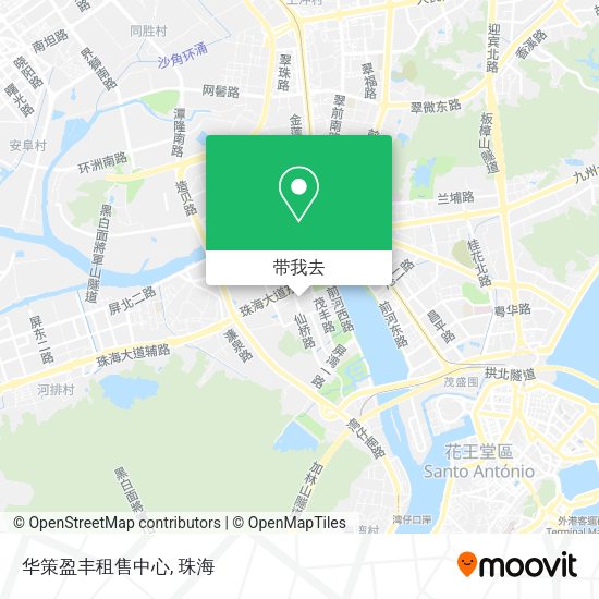 华策盈丰租售中心地图