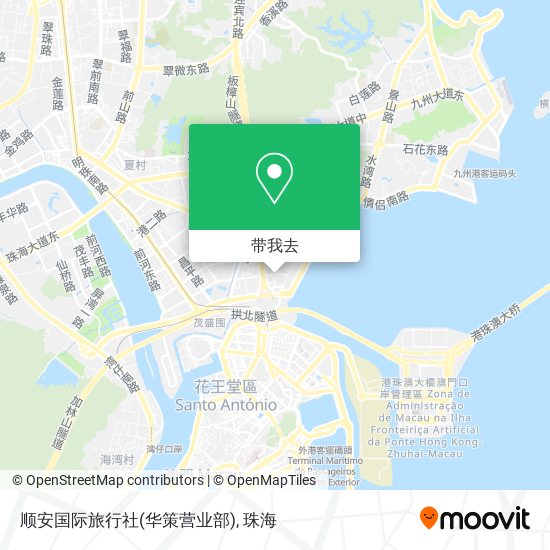 顺安国际旅行社(华策营业部)地图