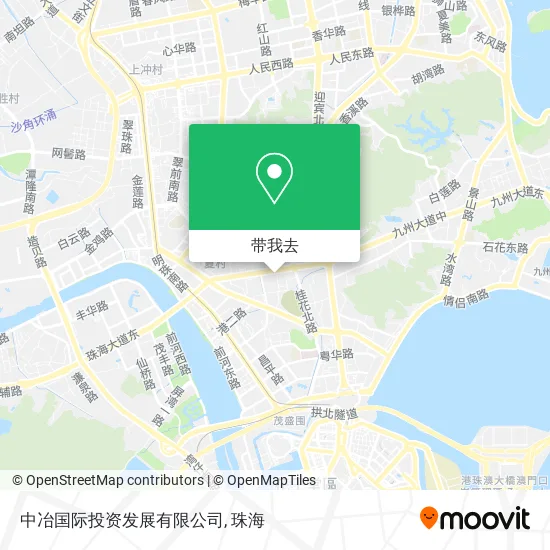 中冶国际投资发展有限公司地图