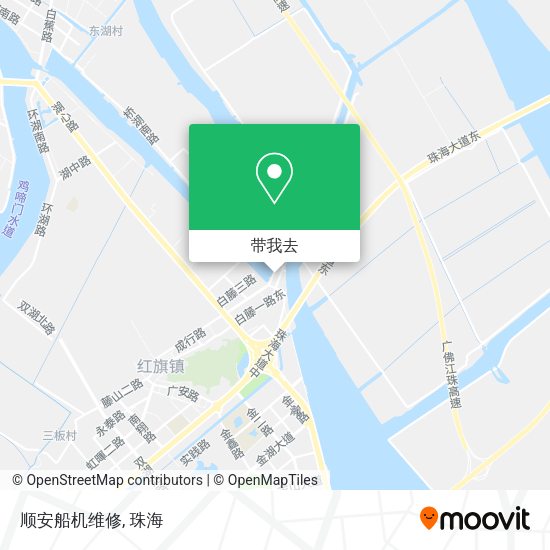 顺安船机维修地图