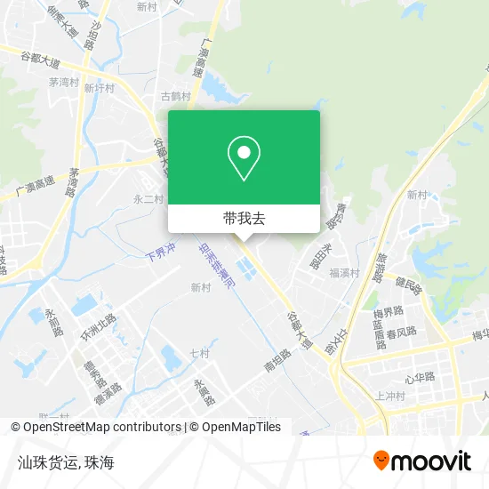 汕珠货运地图
