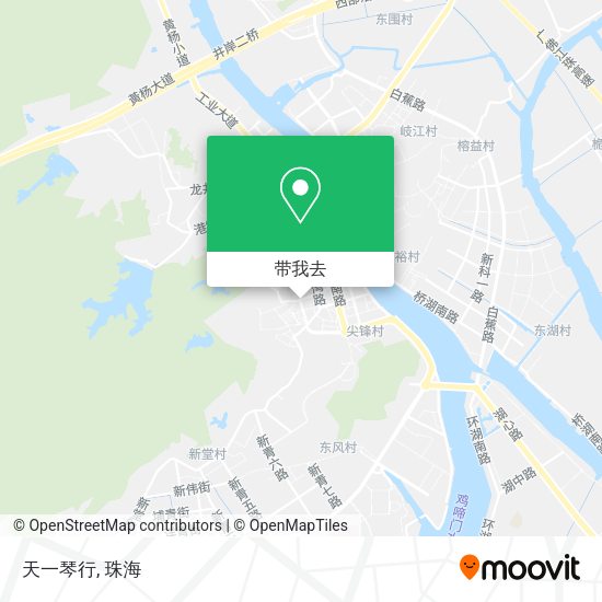 天一琴行地图