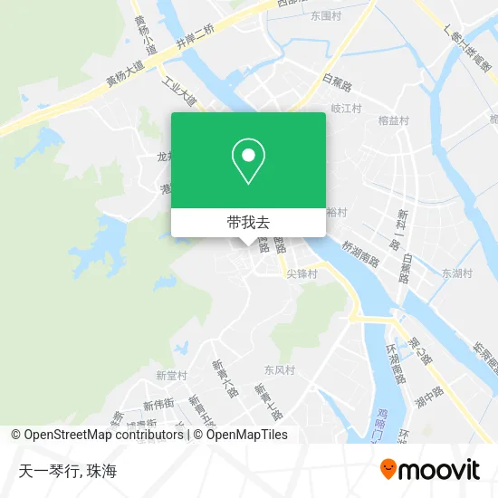 天一琴行地图