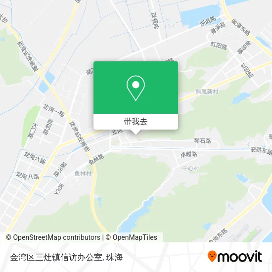 金湾区三灶镇信访办公室地图