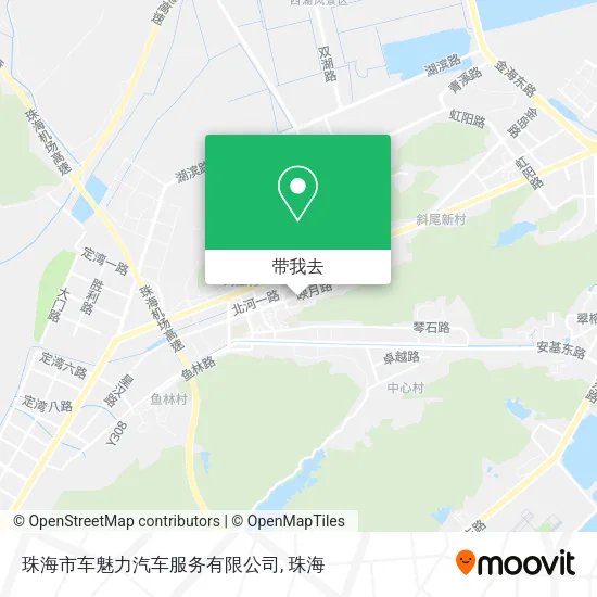 珠海市车魅力汽车服务有限公司地图