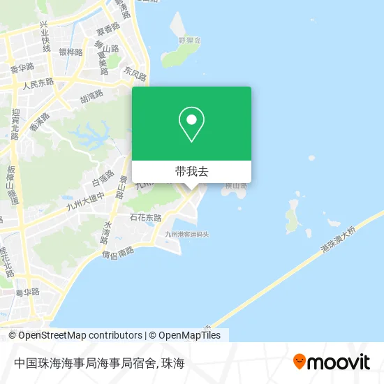 中国珠海海事局海事局宿舍地图
