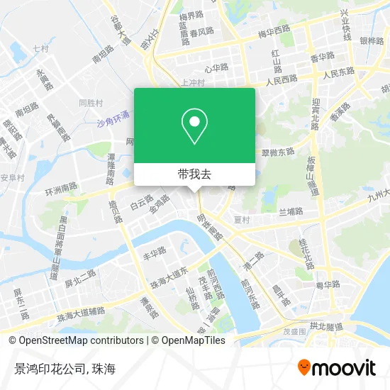 景鸿印花公司地图