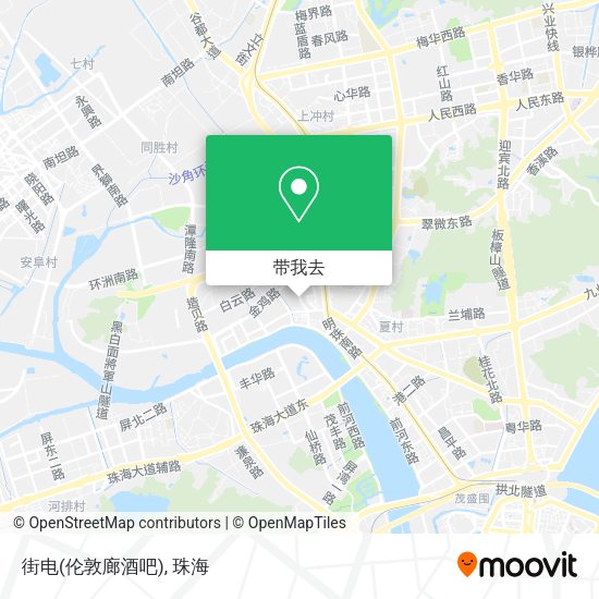 街电(伦敦廊酒吧)地图