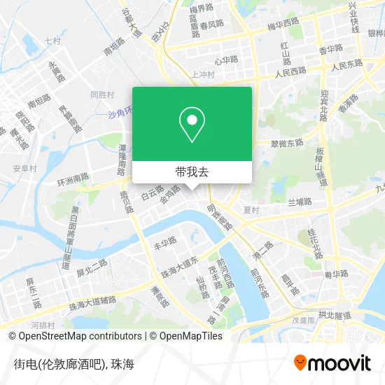 街电(伦敦廊酒吧)地图