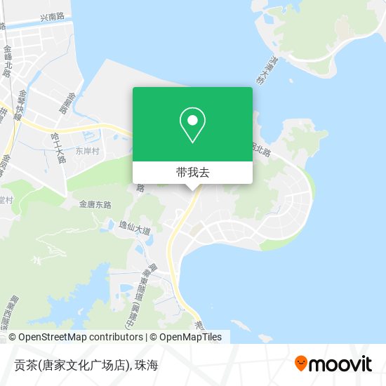 贡茶(唐家文化广场店)地图