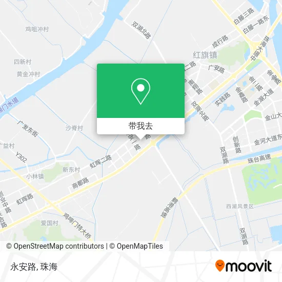 永安路地图