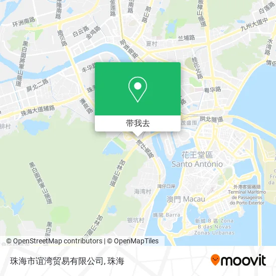 珠海市谊湾贸易有限公司地图