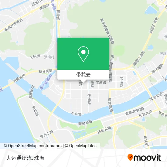 大运通物流地图