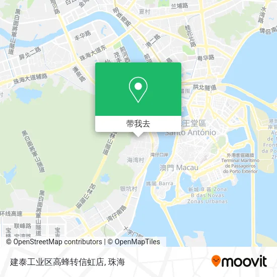 建泰工业区高蜂转信虹店地图