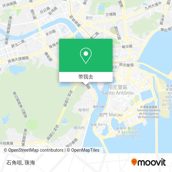 石角咀地图