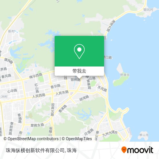 珠海纵横创新软件有限公司地图