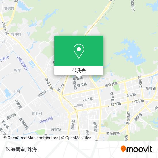 珠海案审地图