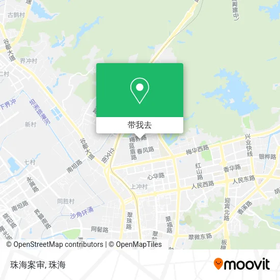珠海案审地图