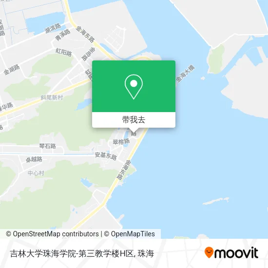 吉林大学珠海学院-第三教学楼H区地图