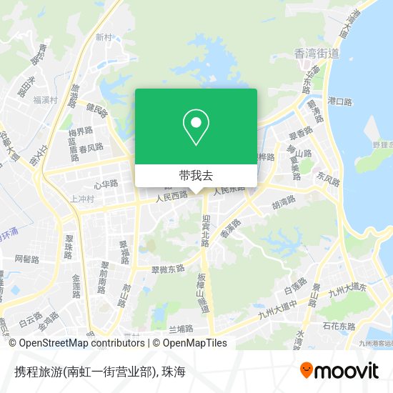携程旅游(南虹一街营业部)地图