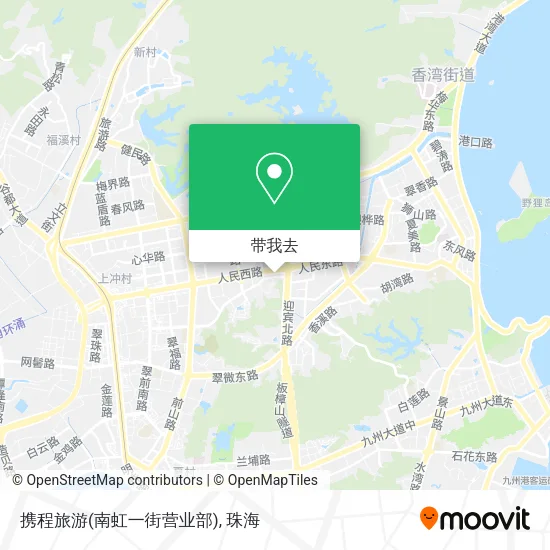携程旅游(南虹一街营业部)地图