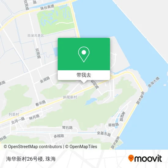 海华新村26号楼地图