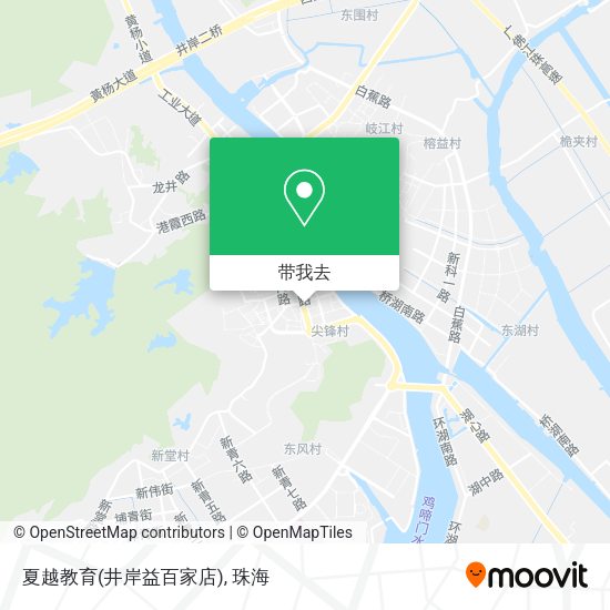 夏越教育(井岸益百家店)地图