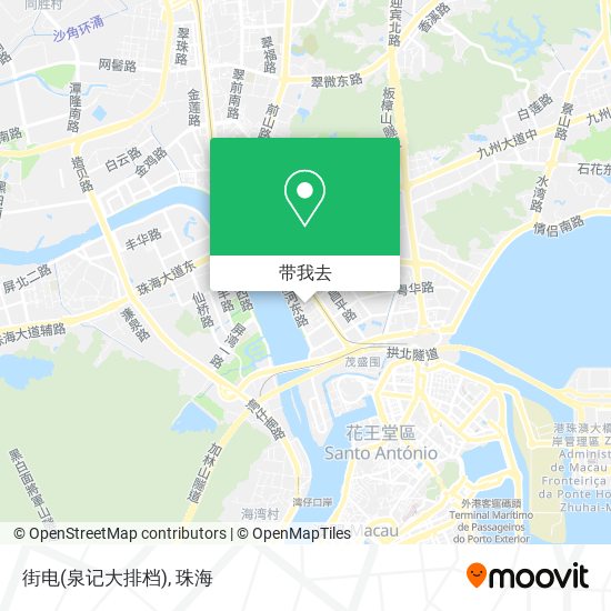 街电(泉记大排档)地图