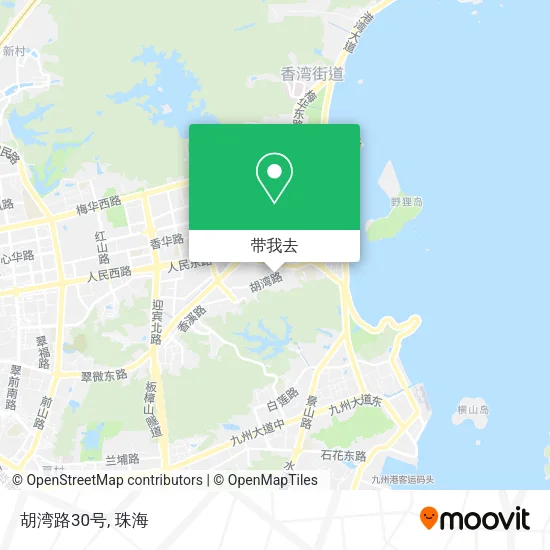 胡湾路30号地图