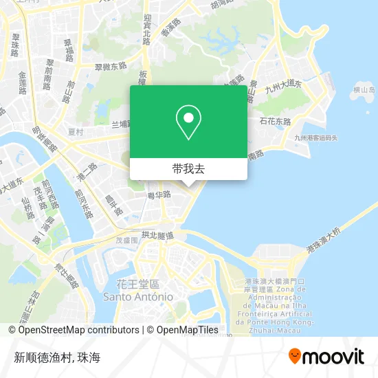 新顺德渔村地图
