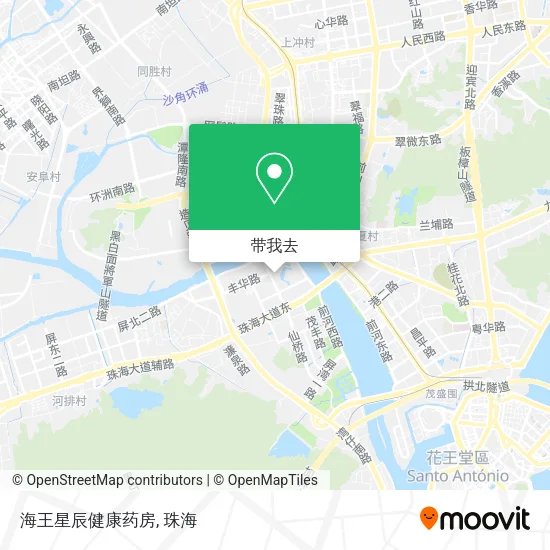 海王星辰健康药房地图